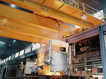 Ladle Overhead Crane
